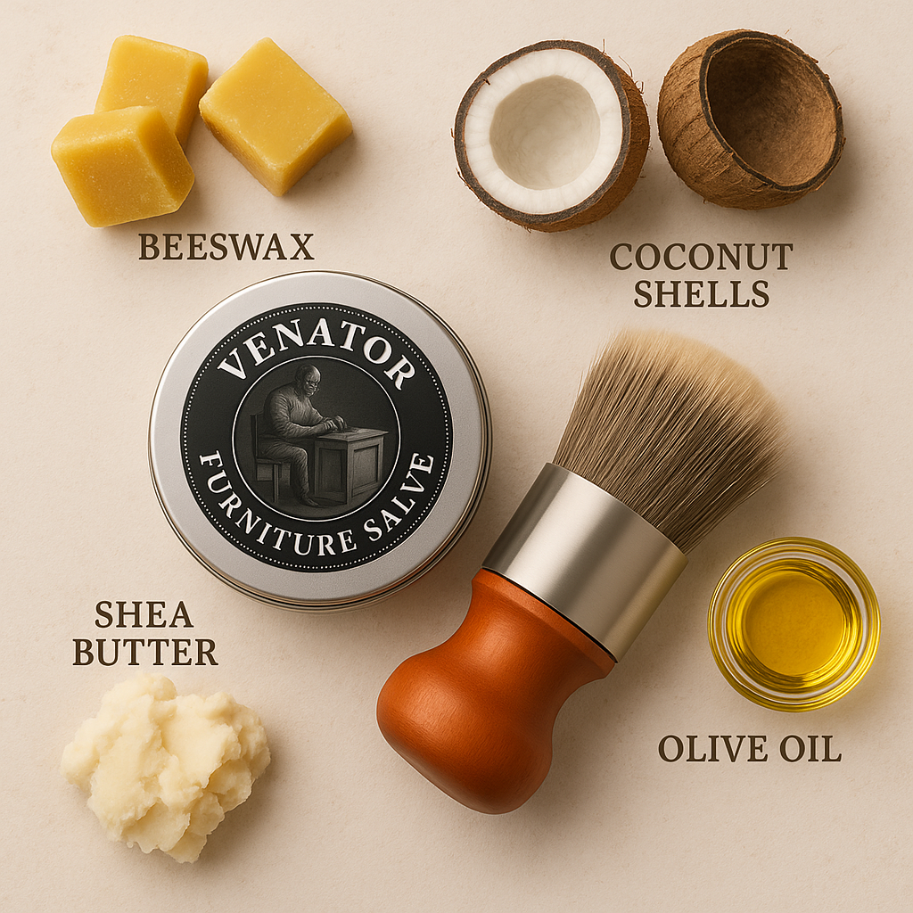 Ventra™ Leather & Furniture Repair Salve + Applicator Brush