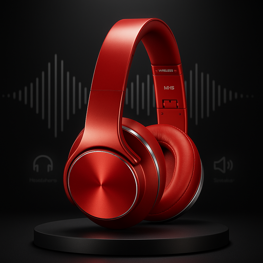 SonicFlip™ - Flip-to-Speaker Headphones