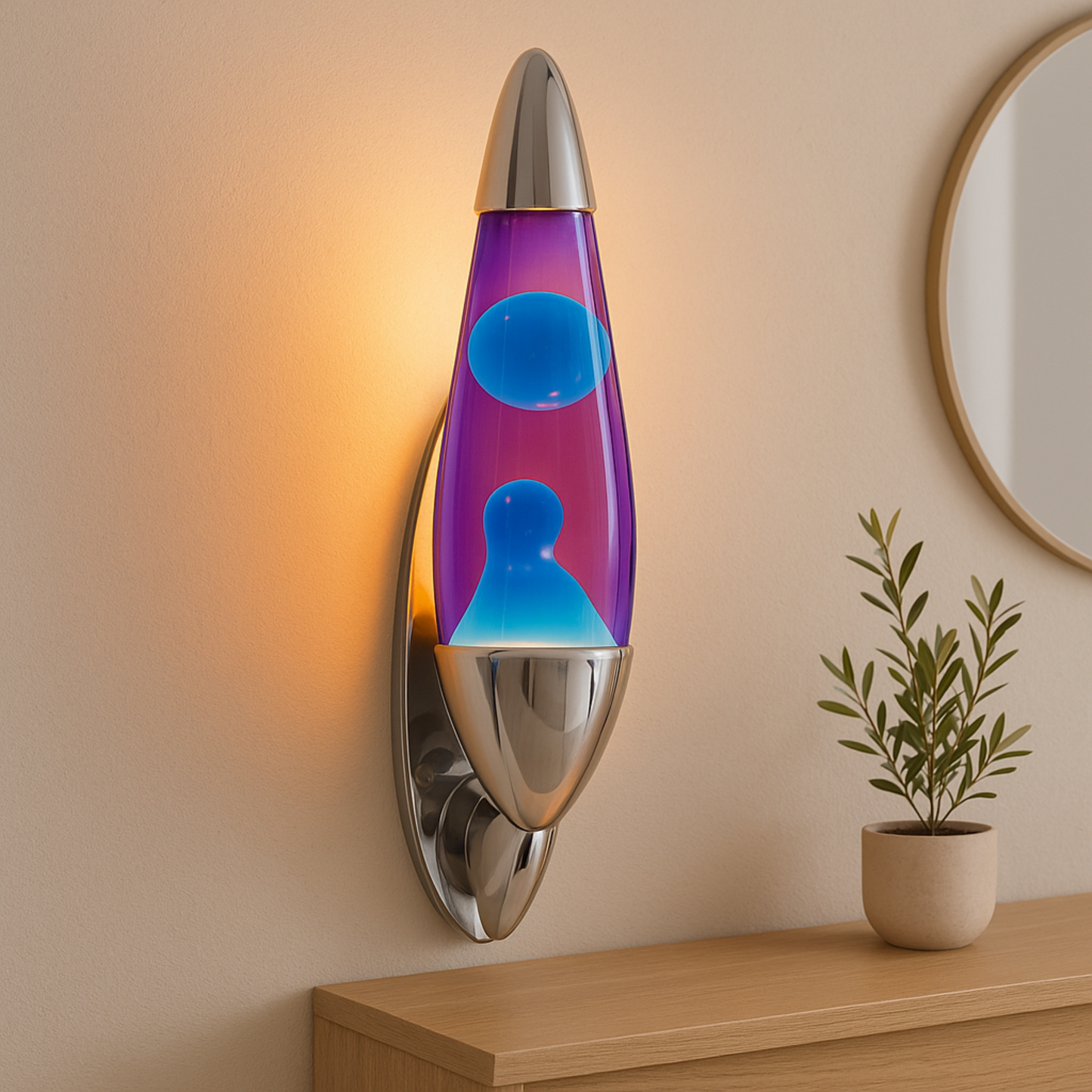 Ventra™ Wall Mounted Lava Lamp