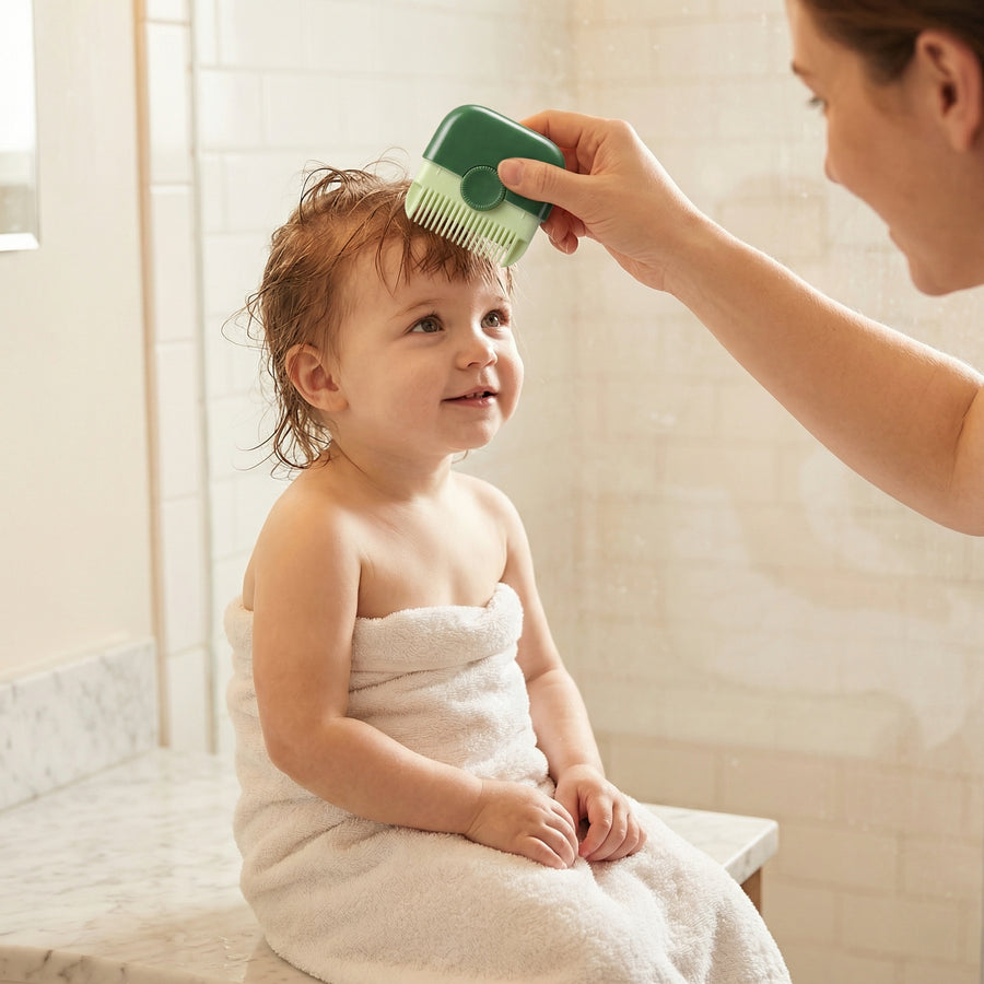 Finally, a **Safe Way** to Trim Your Baby's Hair at Home