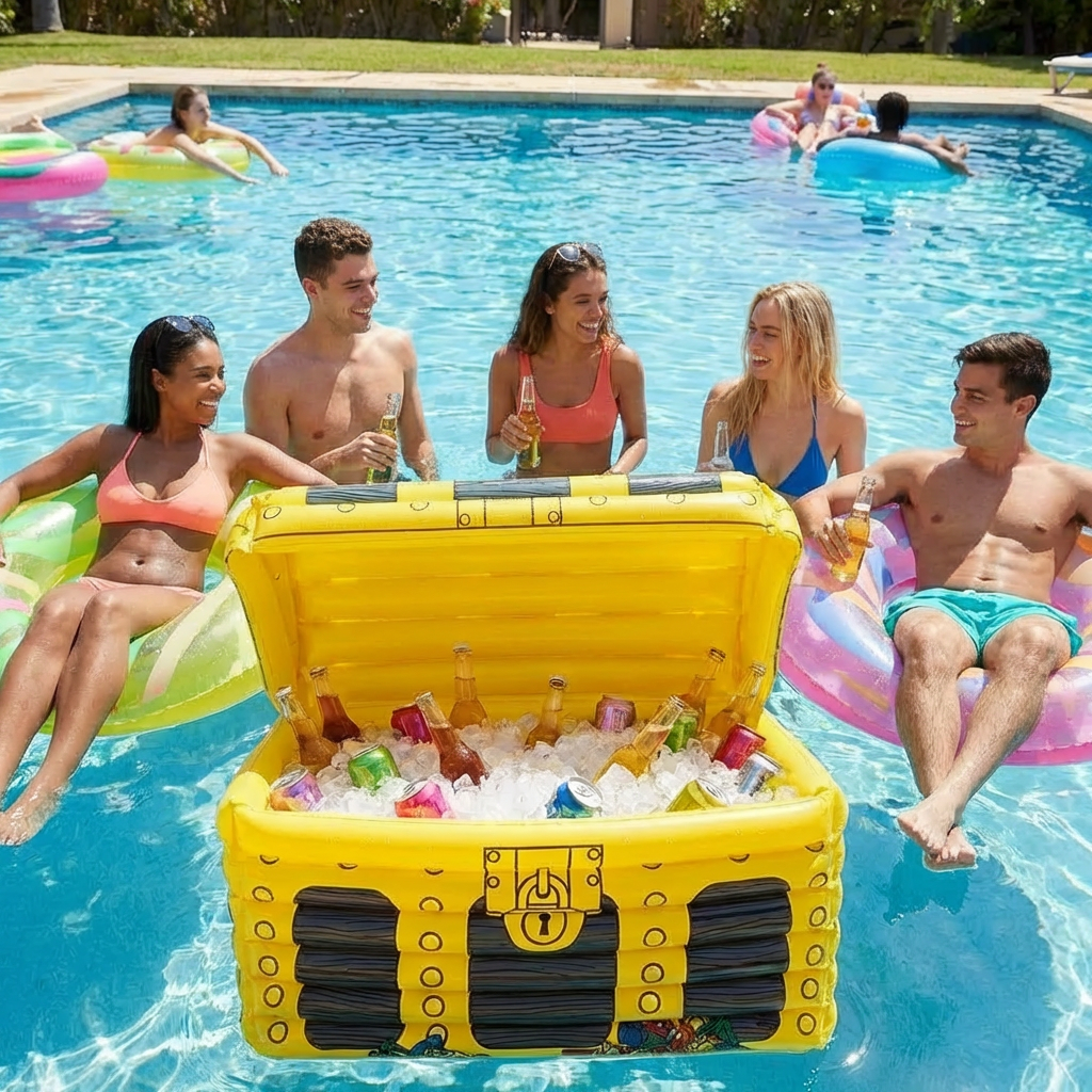 Inflatable Pool Container
