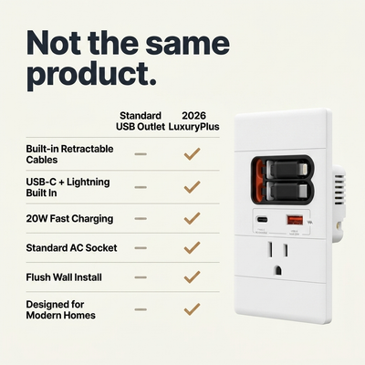 2026 LuxuryPlus Charging Outlets