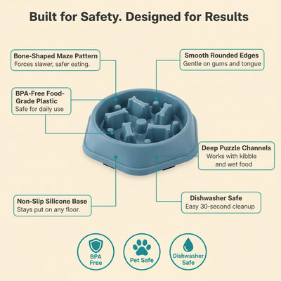 Pet Slow Food Bowl