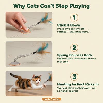 Cat Interactive Bird Toy