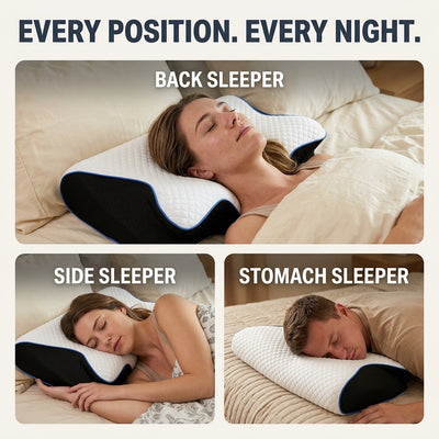 Butterfly Memory Foam Neck Pillow