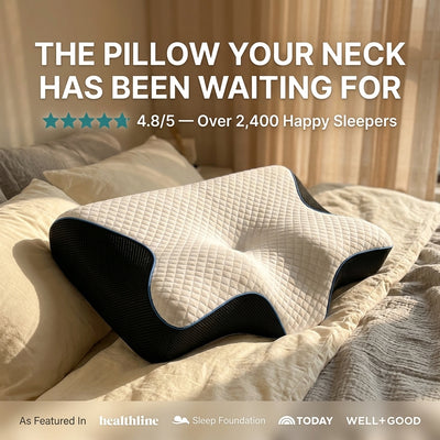 Butterfly Memory Foam Neck Pillow
