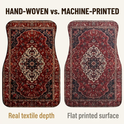 Hand-made Moroccan Vintage Car Floor Mats