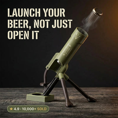 Beer Bottle Cap Launcher