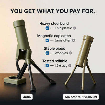 Mortar Style Beer Bottle Opener
