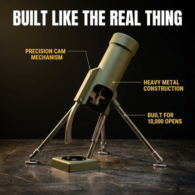 Mortar Style Beer Bottle Opener