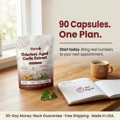 Aged Garlic Extract - 7500mg Odorless Softgels