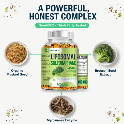 Liposomal Sulforaphane 450mg