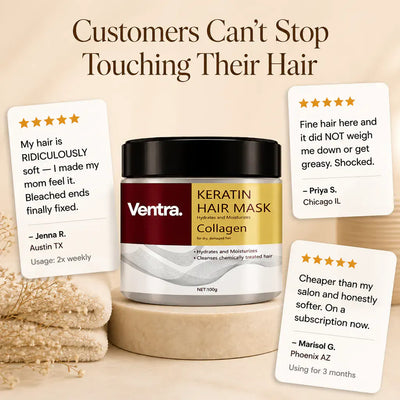 Ventra™ Premium Collagen Keratin Hair Mask