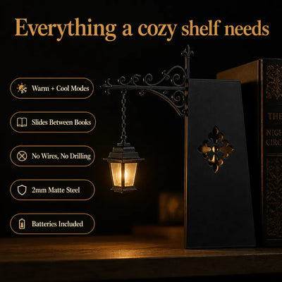 BookGlow - Mini Library Lantern