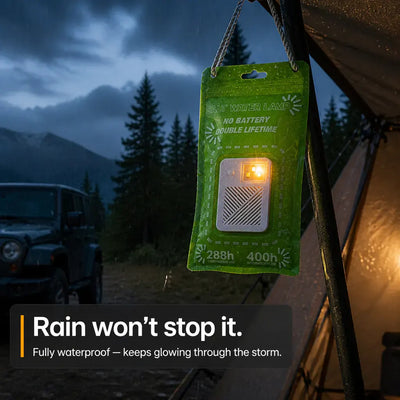 SaltGlow - Salt Water Powered Lantern