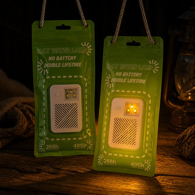 SaltGlow - Salt Water Powered Lantern