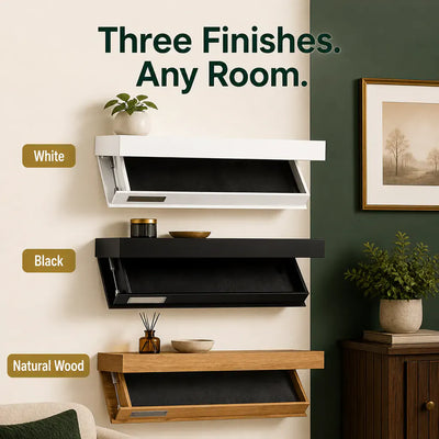 VaultShelf - Hidden Compartment Floating Shelf