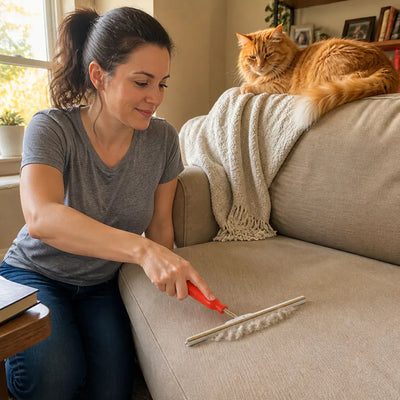 FurRake - Premium Pet Hair Carpet Comb