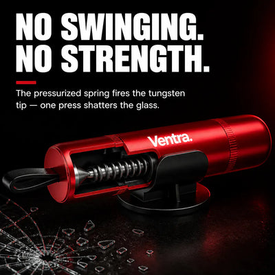 SafeStrike 2-in-1 - Car Escape Tool