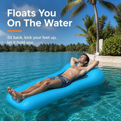 FloatLounge - Land & Water Inflatable Bed