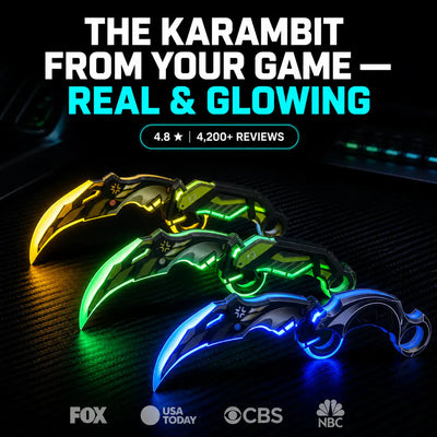 GlowKatana - LED Light-Up Mini Sword