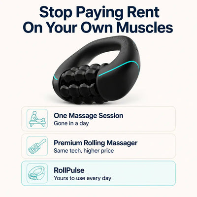 RollPulse - Percussive Rolling Body Massager
