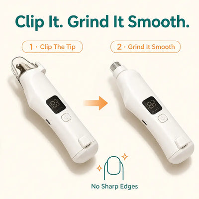 PawTrim 2-in-1 - LED Pet Nail Trimmer