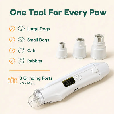 PawTrim 2-in-1 - LED Pet Nail Trimmer