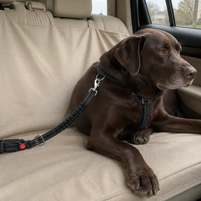 SafeRide - Bungee Dog Car Seat Belt