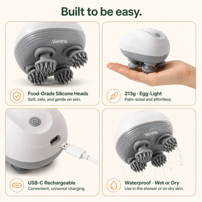 PurrSpa - Electric Cat Head Massager