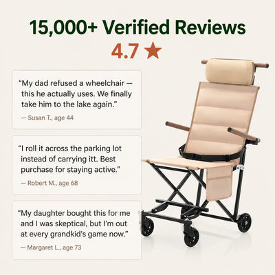 TrolleyChair 2-in-1 - Cart & Recliner