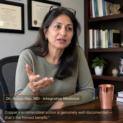 The Copper Dosing Mug - Handcrafted 400ml