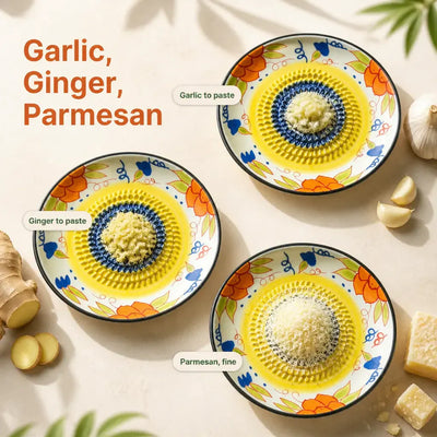 GingerGrind - Non-Slip Ceramic Grating Bowl