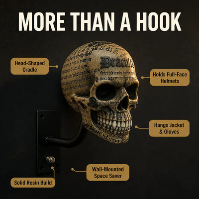 The Skull Helmet Mount - Wall Display Bracket