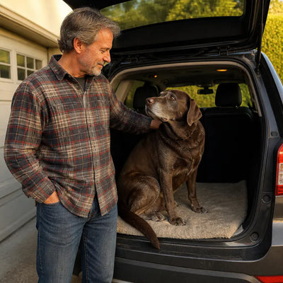 PupRamp 4-Step - Folding Dog Car Stairs