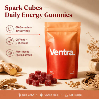 Spark Cubes - Daily Energy Gummies
