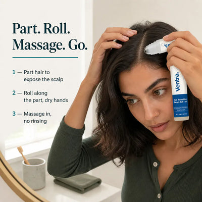 RootRoll - Scalp Serum Roll-On for Thinning Hair
