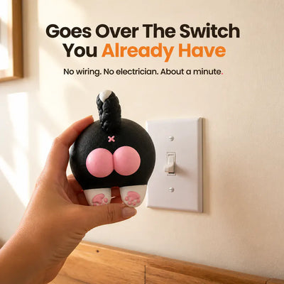 The Cat Butt Switch Plate