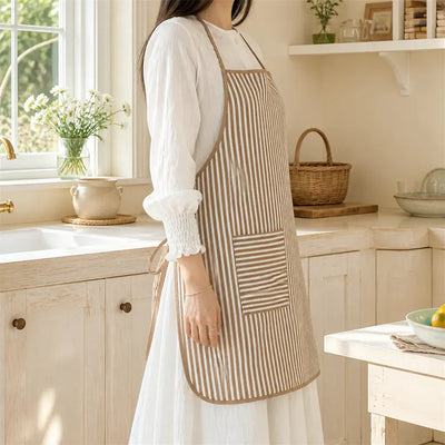 WipeApron - Towel Fabric Hands-Free Kitchen Apron