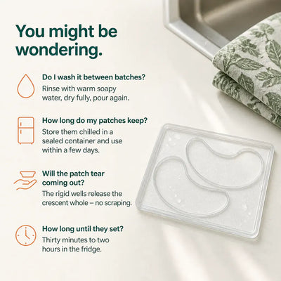 The Eye Patch Mold - Reusable DIY Tray