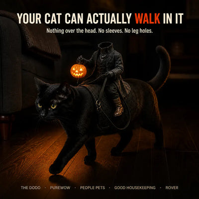 The Headless Rider - Pet Halloween Costume