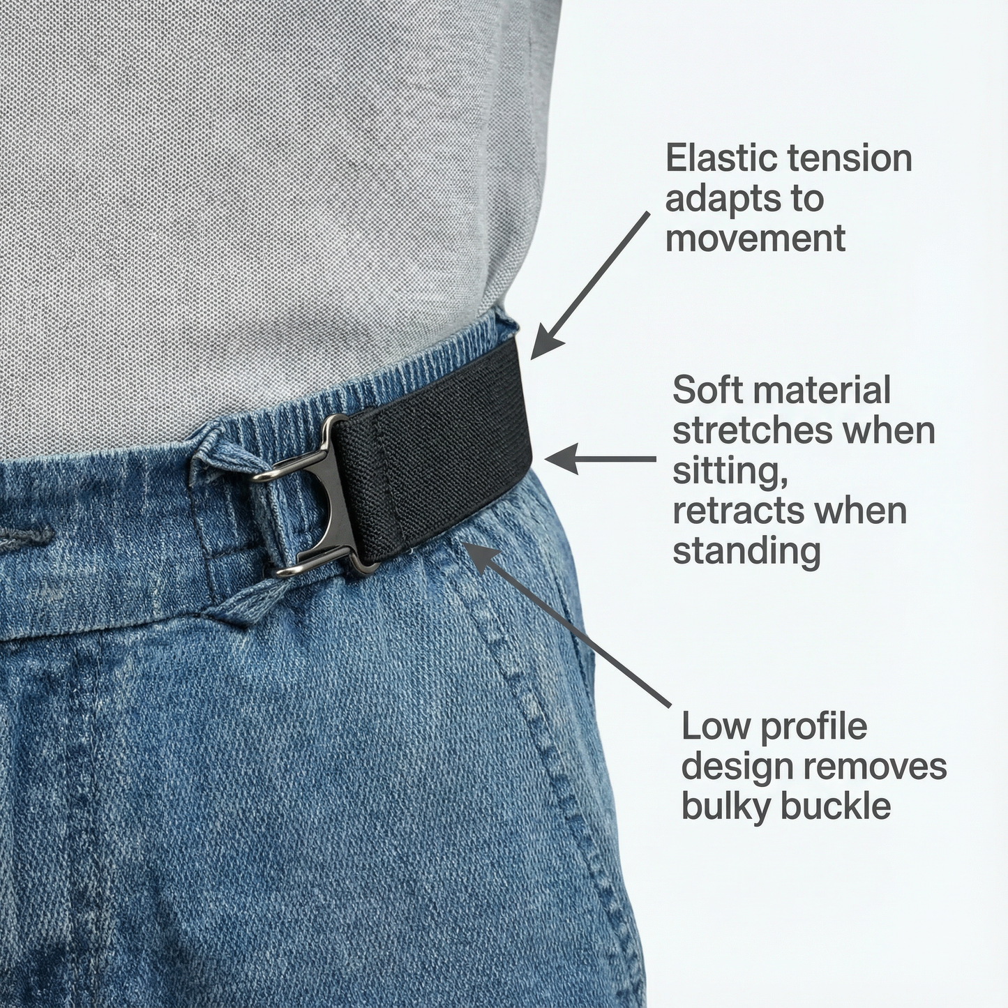 Ventra™ Smart No Buckle Belt