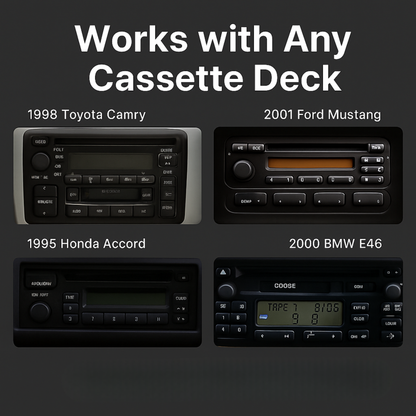 Ventra™ Bluetooth 5.0 Cassette Adapter