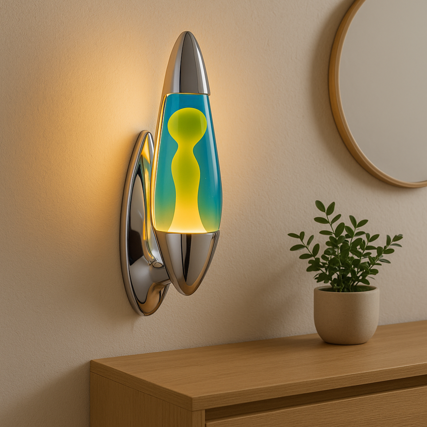 Ventra™ Wall Mounted Lava Lamp