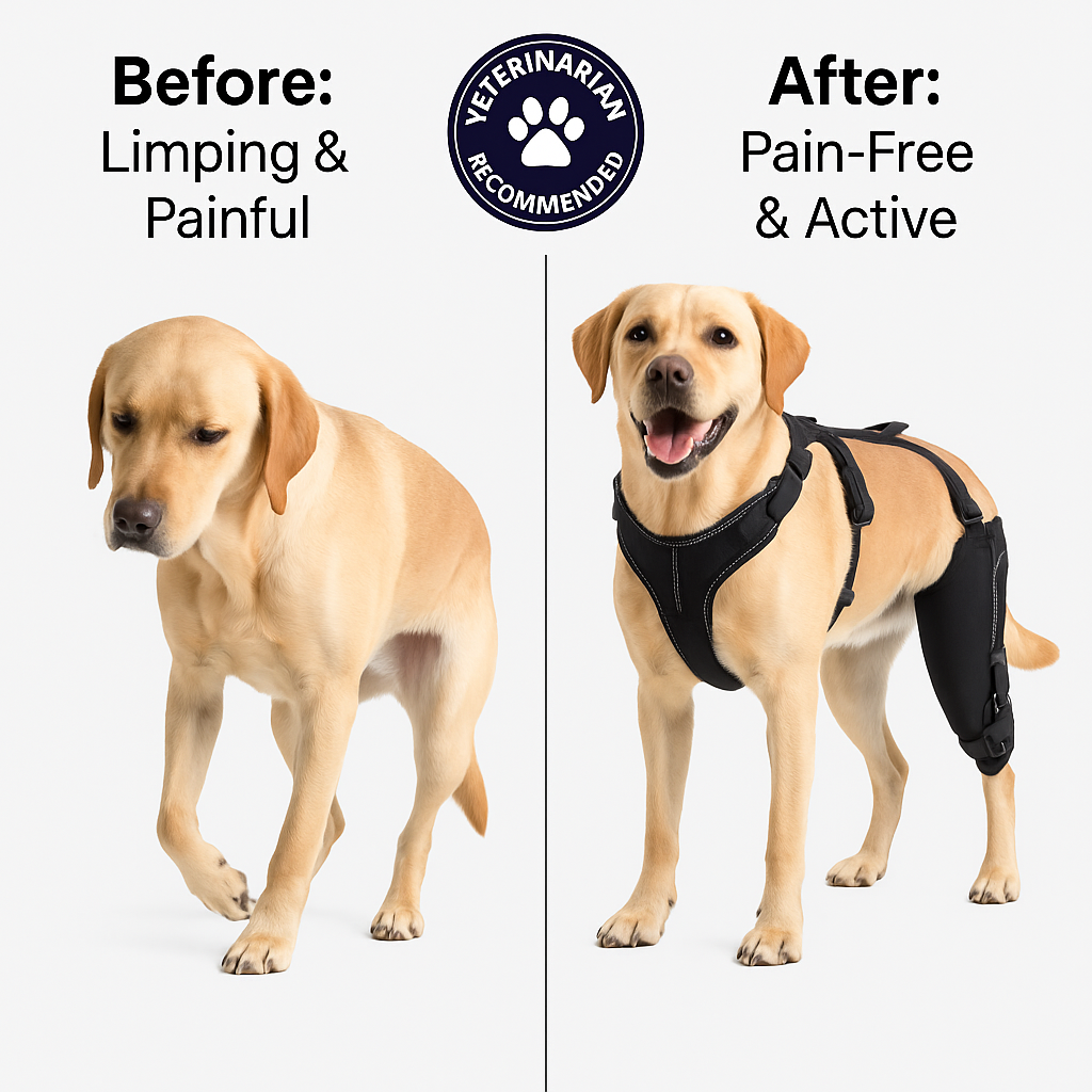 Ventra™ Premium Dog Knee Support Brace
