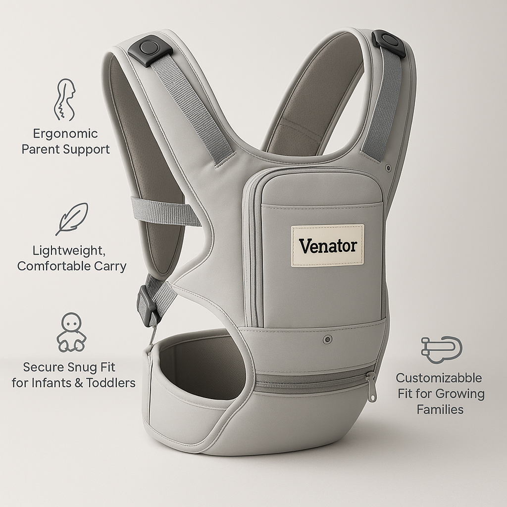Ventra™ 3-in-1 Ergonomic Baby Hip Seat & Carrier