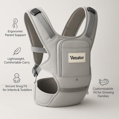 Ventra™ 3-in-1 Ergonomic Baby Hip Seat & Carrier