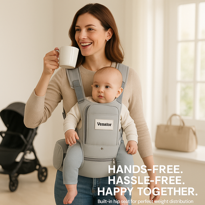 Ventra™ 3-in-1 Ergonomic Baby Hip Seat & Carrier