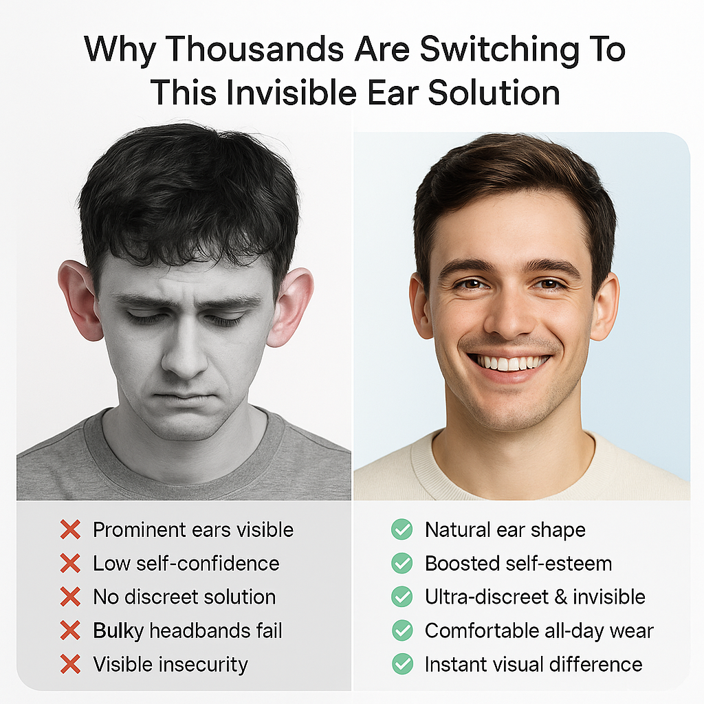 Ventra™  Invisible Ear Corrector for Perfect Ears
