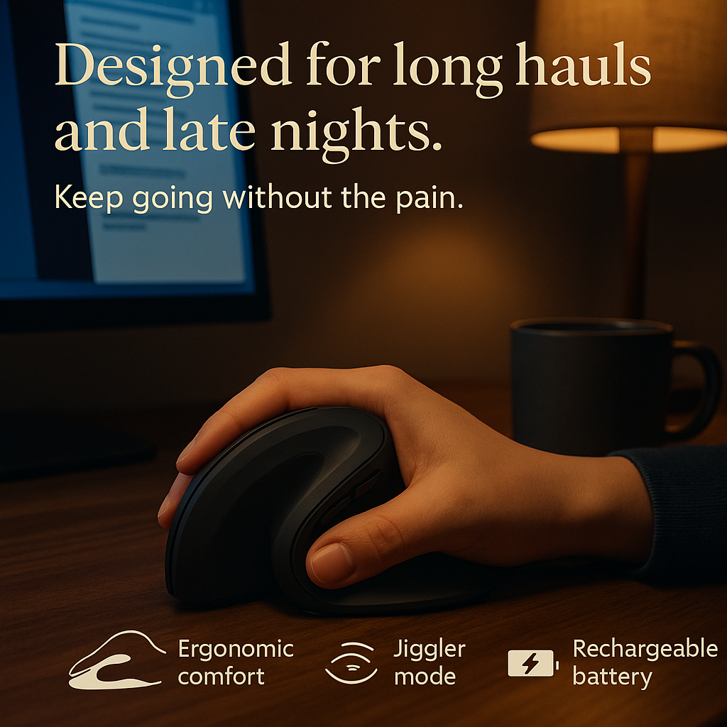 Ventra™ ComfortGlide Ergonomic Mouse